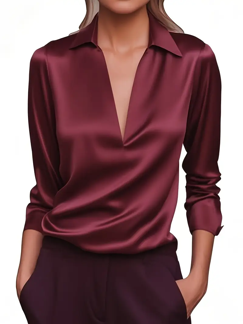 Nadene - Camicetta Con Scollo a V Premium - Image 12