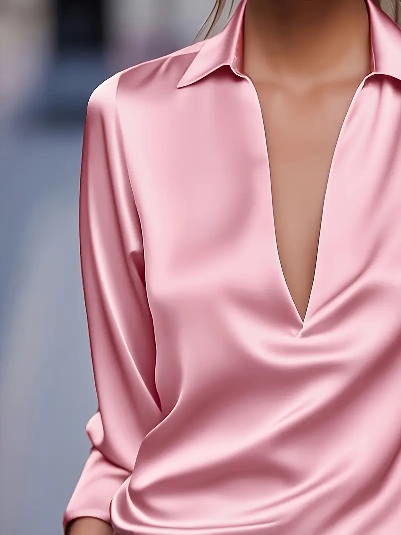 Nadene - Camicetta Con Scollo a V Premium - Image 14