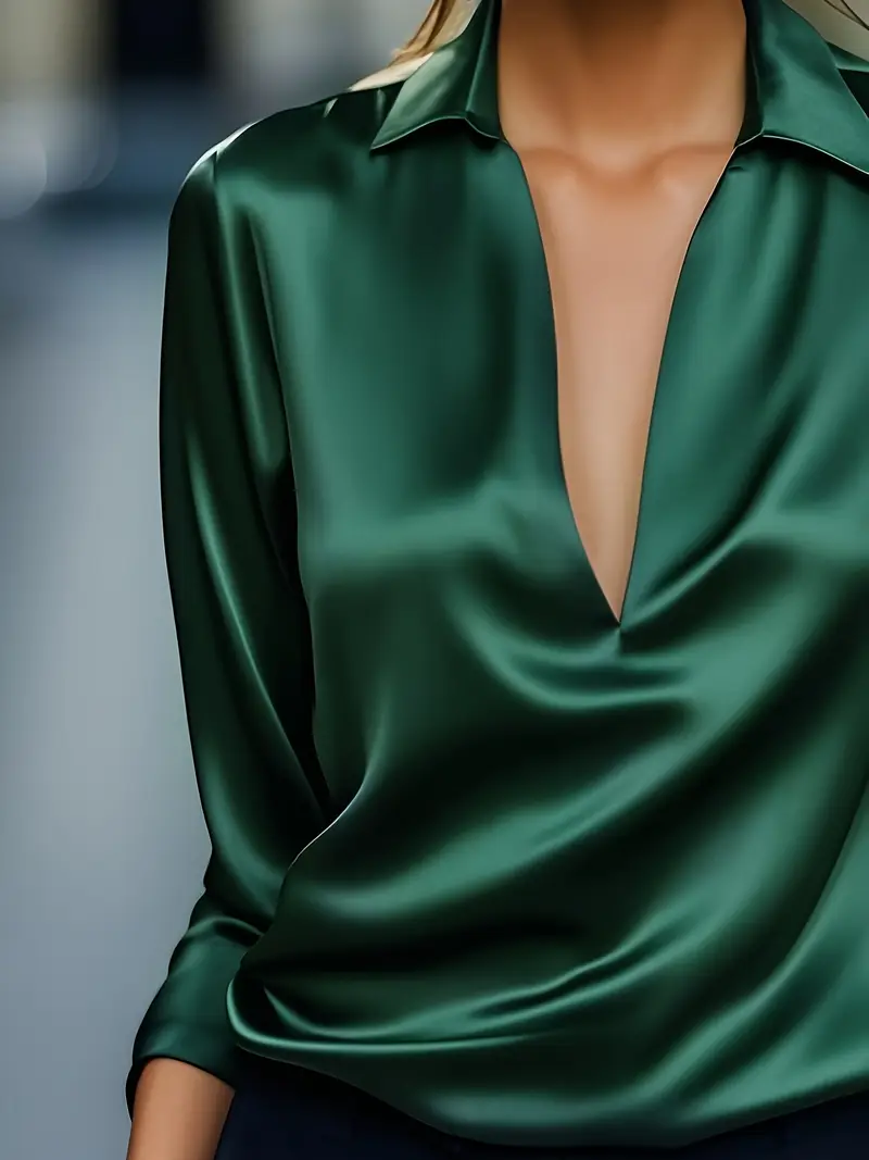 Nadene - Camicetta Con Scollo a V Premium - Image 21