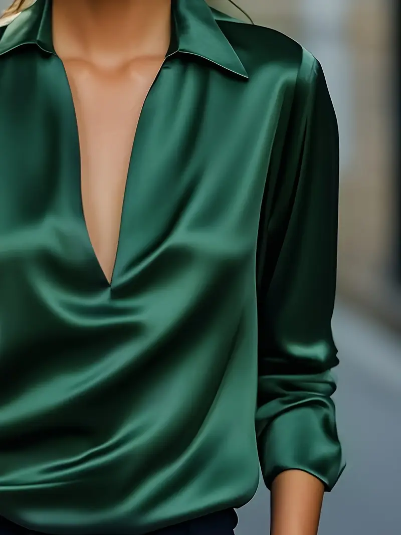 Nadene - Camicetta Con Scollo a V Premium - Image 22