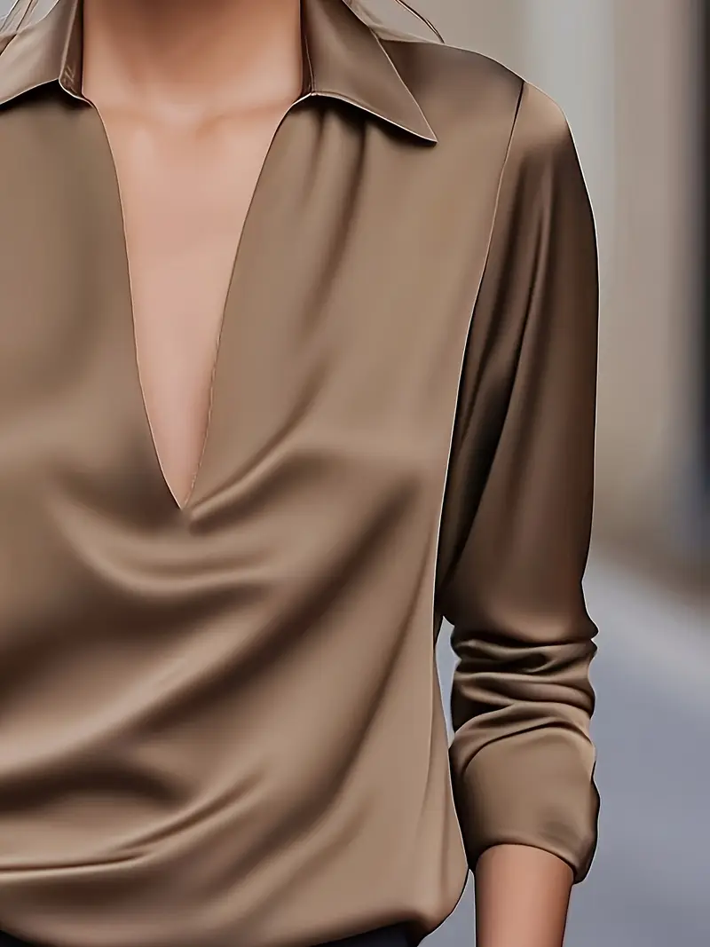 Nadene - Camicetta Con Scollo a V Premium - Image 26