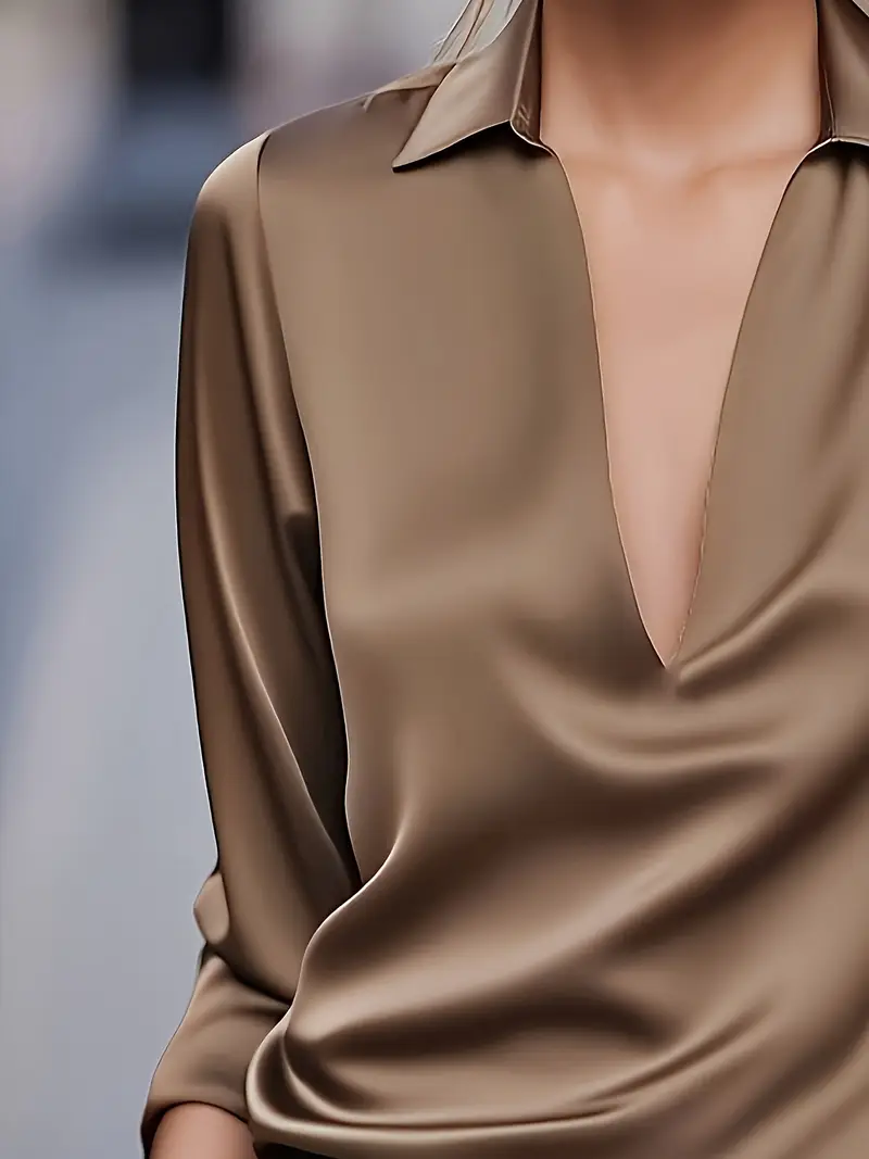 Nadene - Camicetta Con Scollo a V Premium - Image 27