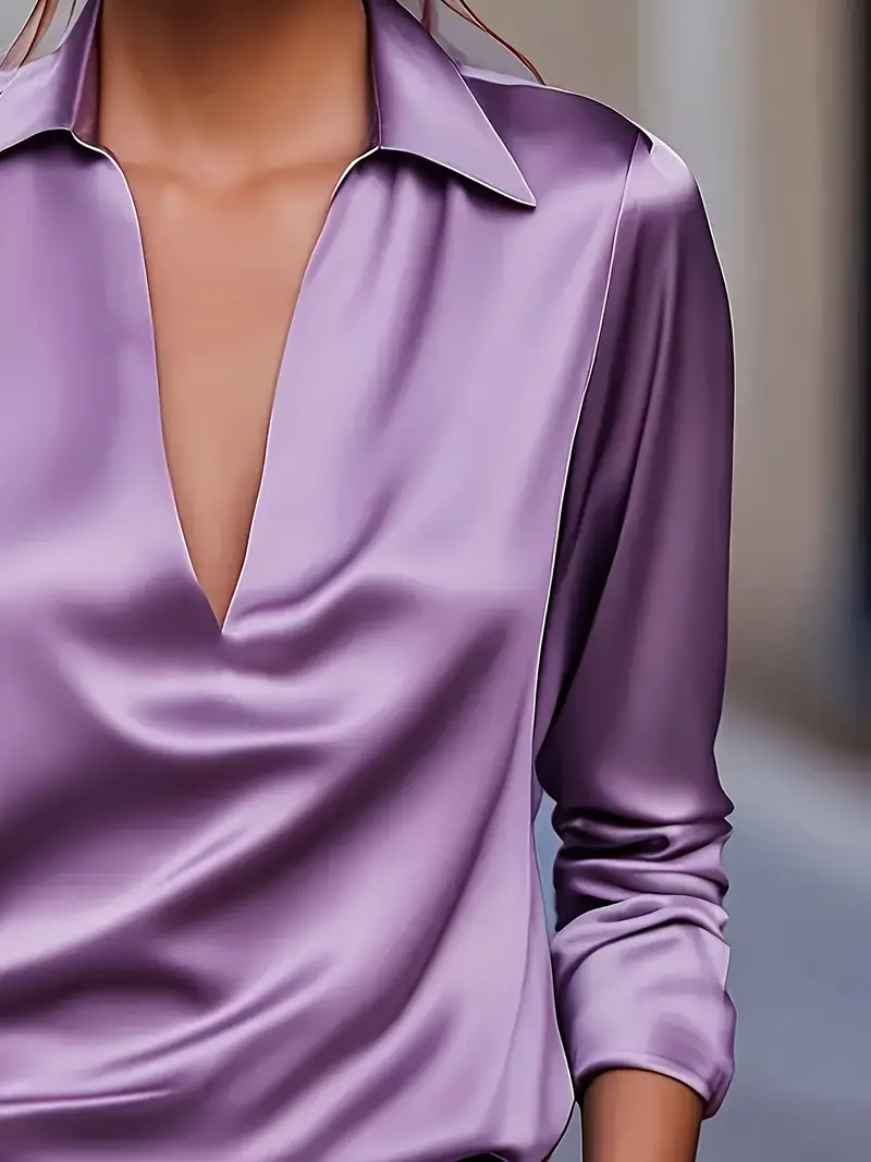 Nadene - Camicetta Con Scollo a V Premium - Image 29