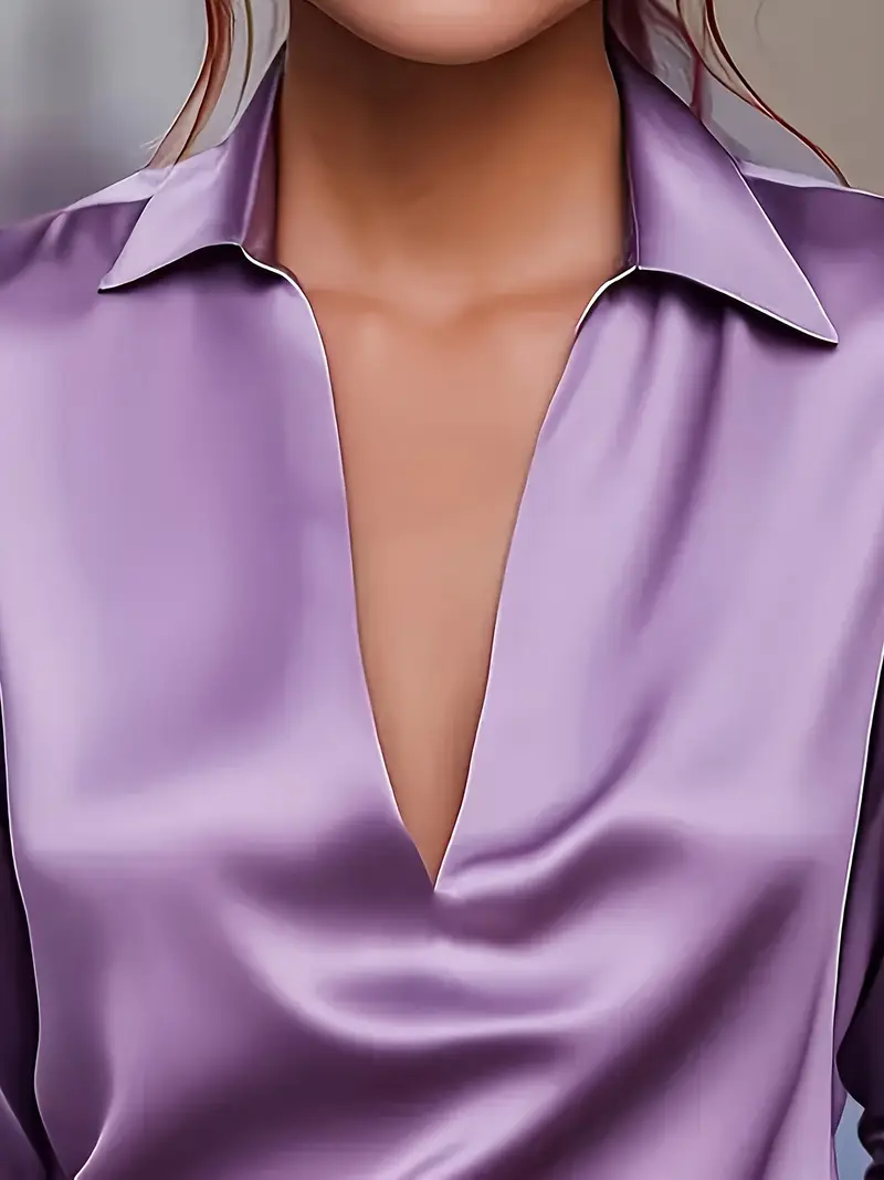 Nadene - Camicetta Con Scollo a V Premium - Image 31