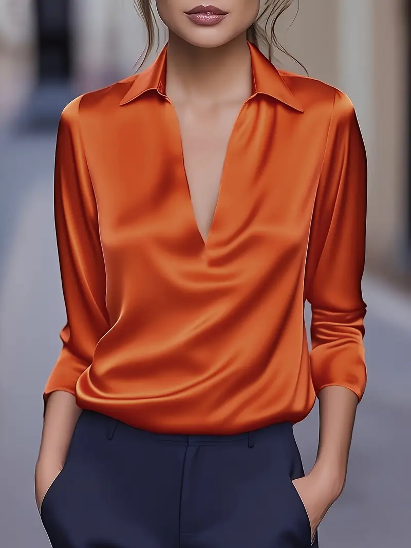 Nadene - Camicetta Con Scollo a V Premium - Image 4