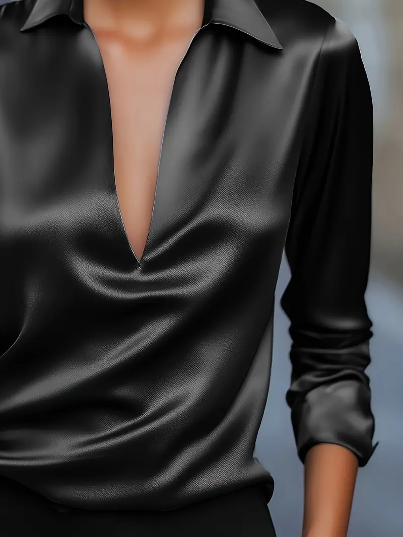 Nadene - Camicetta Con Scollo a V Premium - Image 40