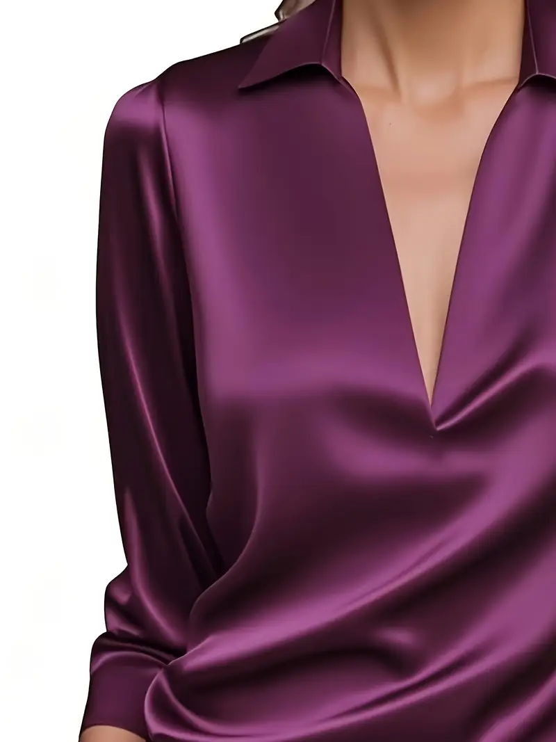 Nadene - Camicetta Con Scollo a V Premium - Image 43