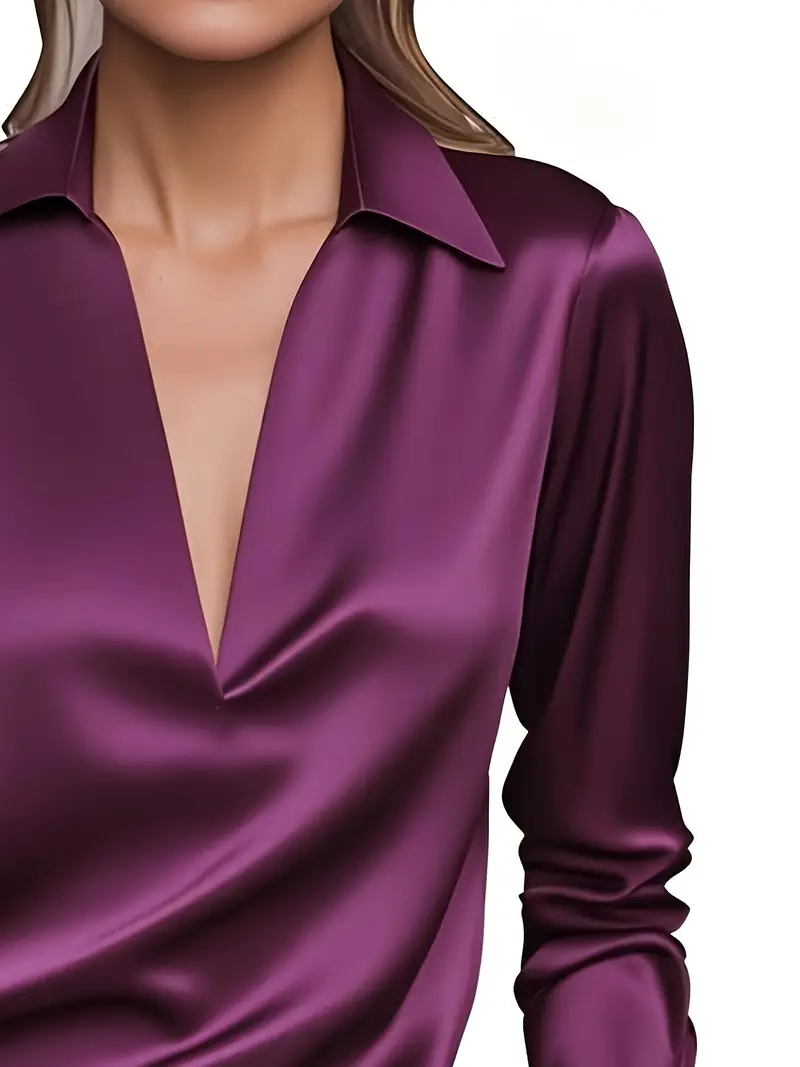 Nadene - Camicetta Con Scollo a V Premium - Image 44