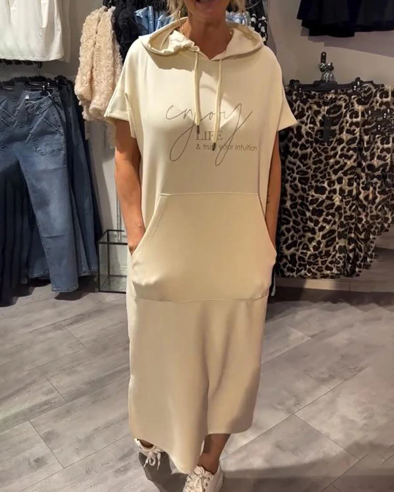 Nadia - Abito Elegante Con Cappuccio - Image 4