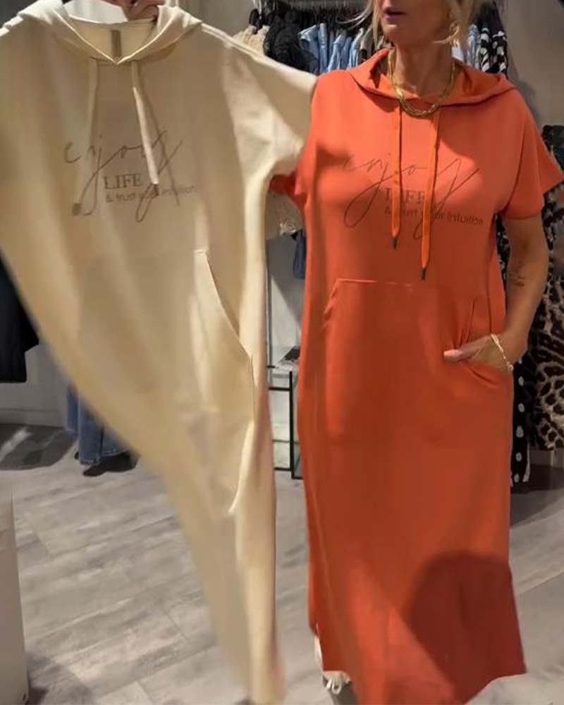 Nadia - Abito Elegante Con Cappuccio - Image 7