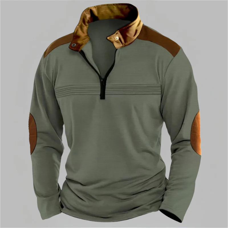 Nael - Confortevole Manica Lunga Polo Camicia - Image 3