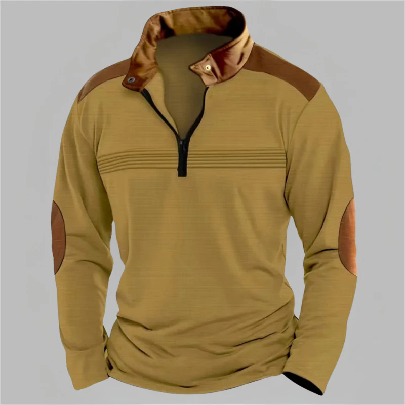 Nael - Confortevole Manica Lunga Polo Camicia - Image 6