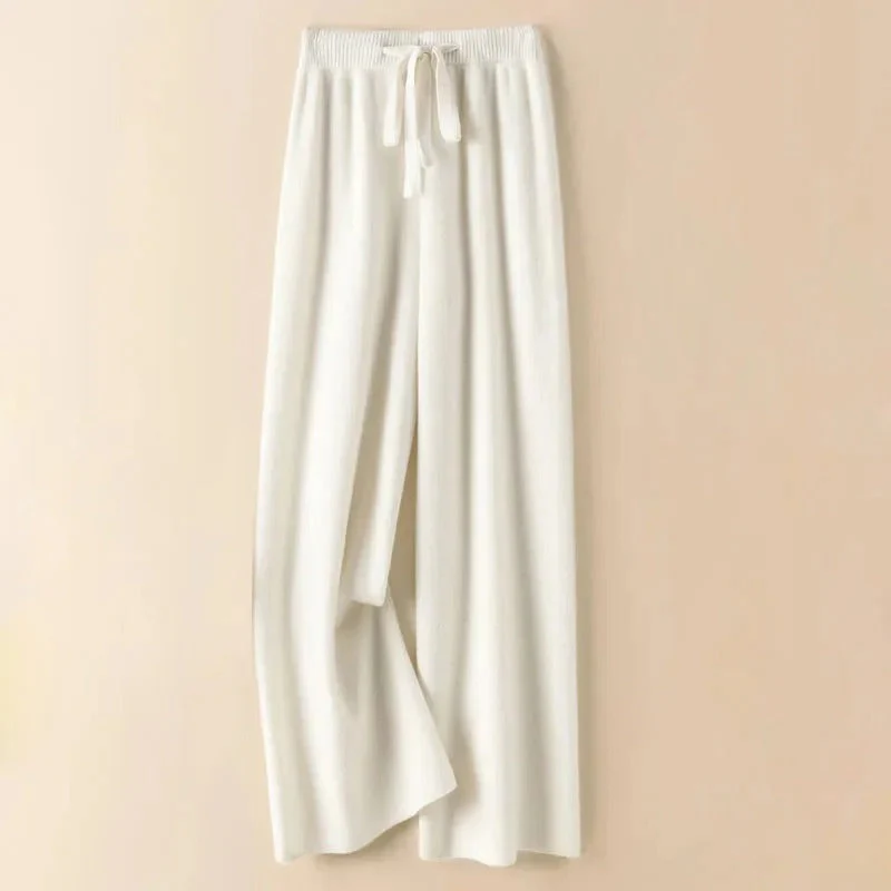 Nakia - Pantaloni Casual in Maglia Spessa e Calda - Image 2