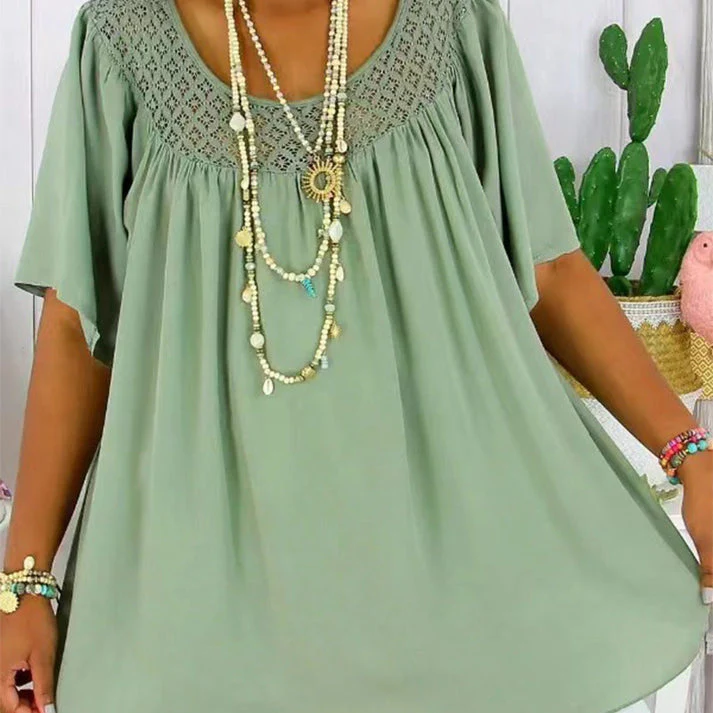 Naoriyah - Top Casual a Maniche Corte - Image 4