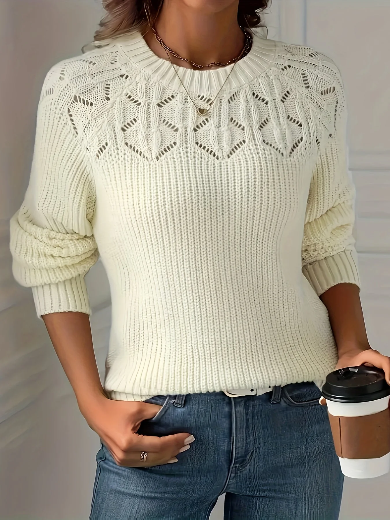 Nasia - Elegante Maglione A maniche lunghe - Image 5