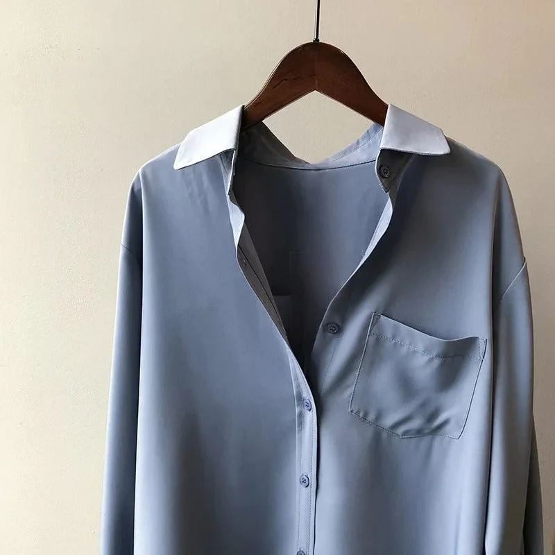 Nathan - Camicia a Maniche Lunghe con Tasca Frontale - Image 5