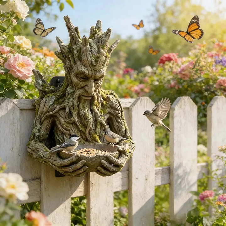 NatureHold - Una Scultura Per l'alimentazione Degli Uccelli Integrata Nell'albero - Image 3