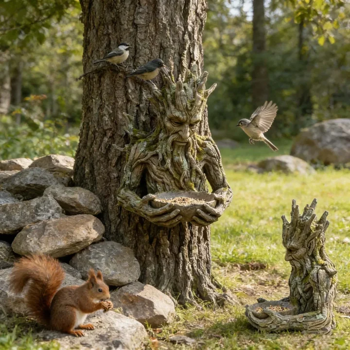 NatureHold - Una Scultura Per l'alimentazione Degli Uccelli Integrata Nell'albero - Image 5