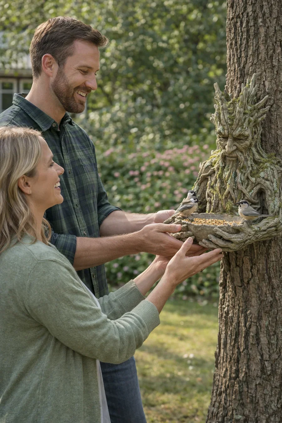 NatureHold - Una Scultura Per l'alimentazione Degli Uccelli Integrata Nell'albero - Image 6