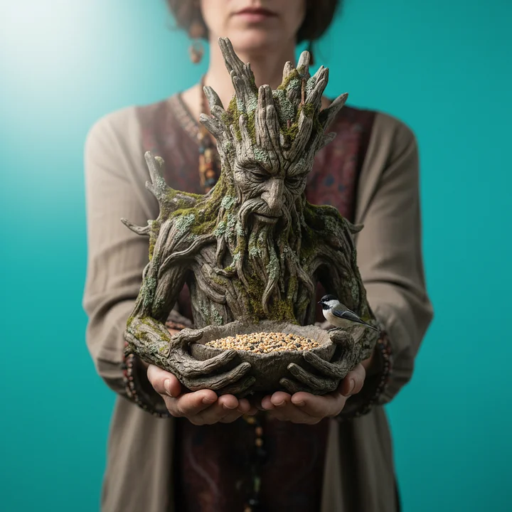 NatureHold - Una Scultura Per l'alimentazione Degli Uccelli Integrata Nell'albero - Image 7