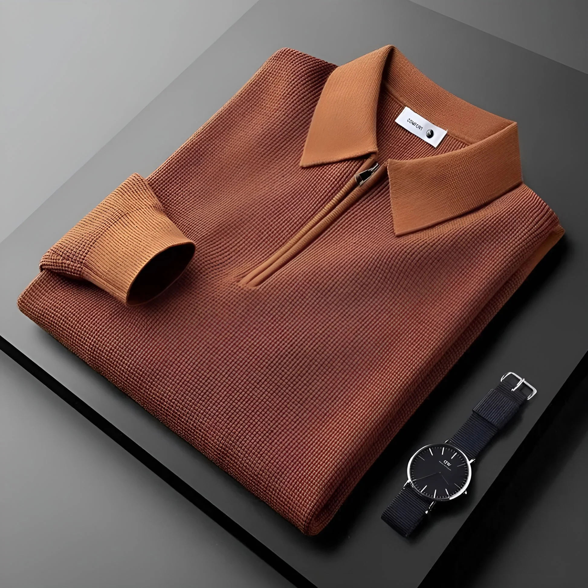 Navid - Polo Premium in Maglia - Image 3