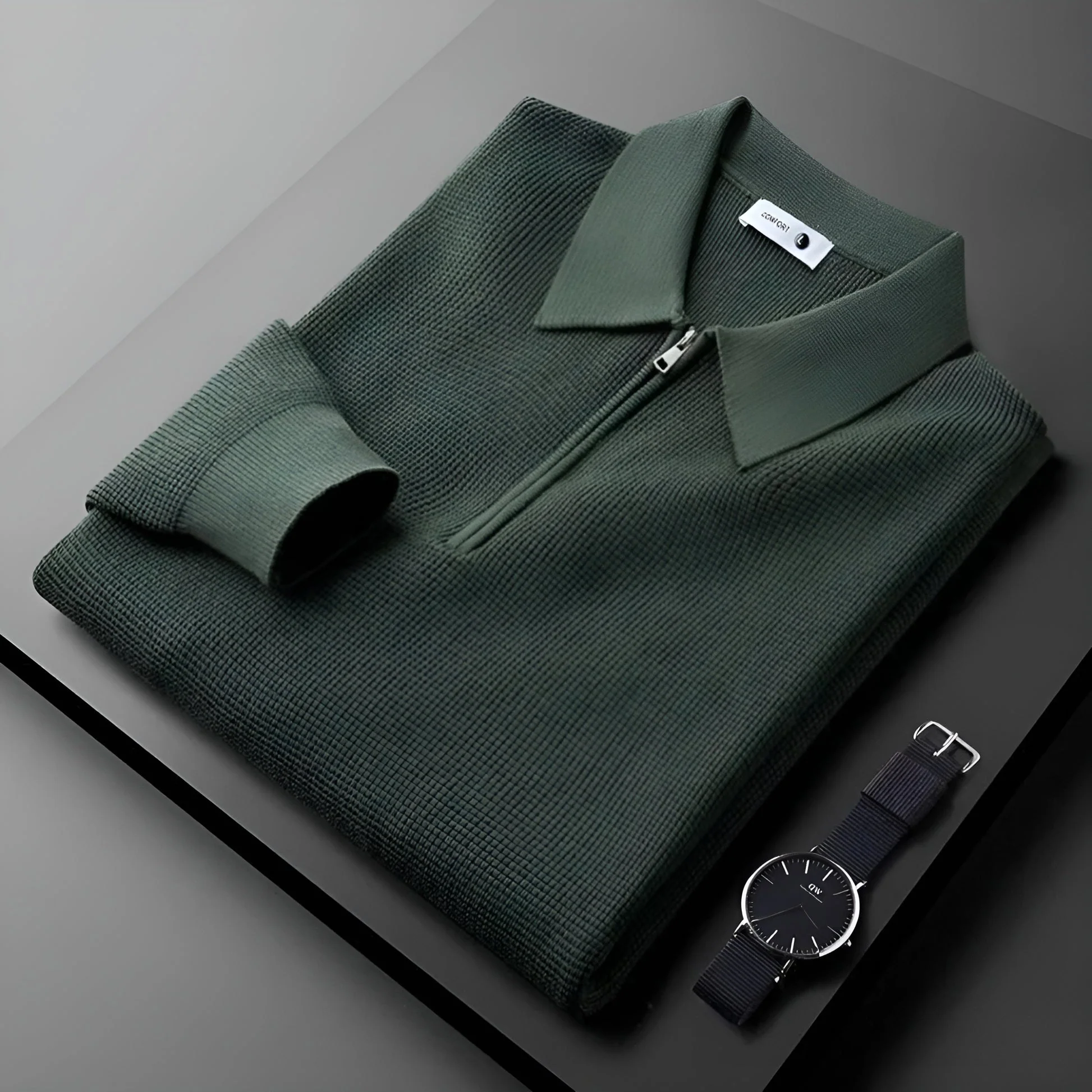 Navid - Polo Premium in Maglia - Image 4