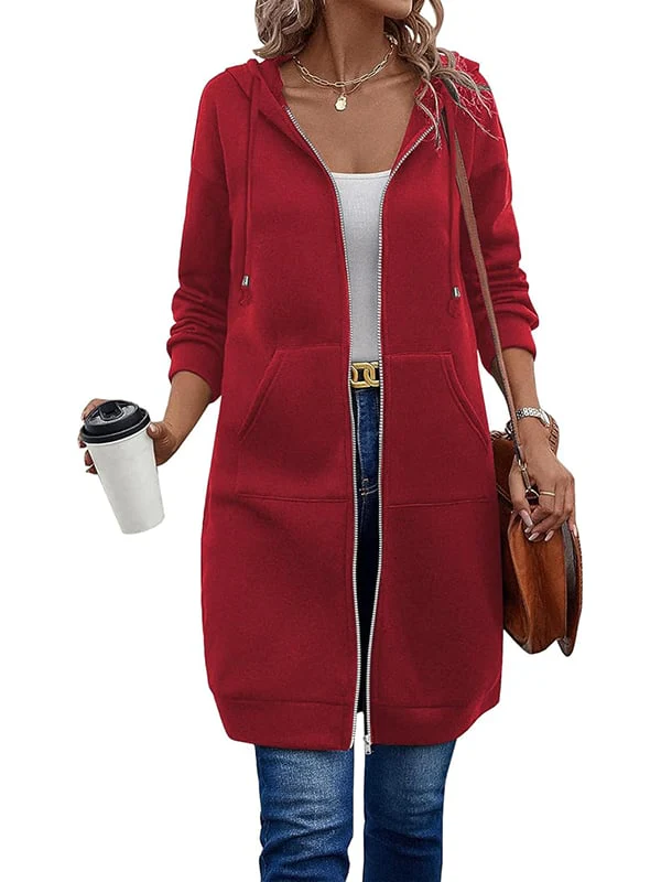Nayvah - Felpa Con Cappuccio e Maniche Lunghe Con Zip - Image 10