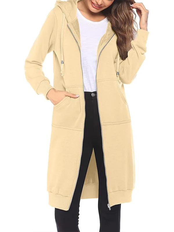 Nayvah - Felpa Con Cappuccio e Maniche Lunghe Con Zip - Image 12