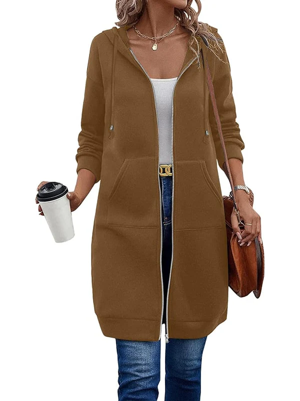 Nayvah - Felpa Con Cappuccio e Maniche Lunghe Con Zip - Image 2