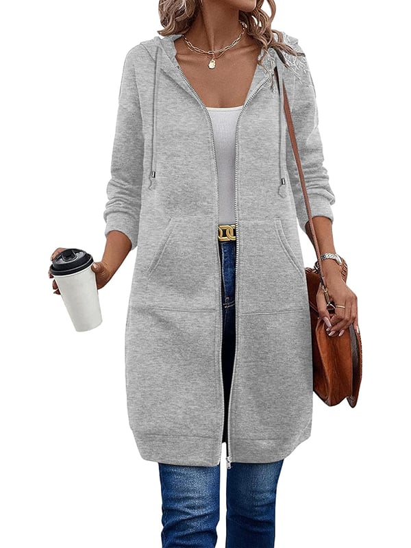 Nayvah - Felpa Con Cappuccio e Maniche Lunghe Con Zip - Image 3