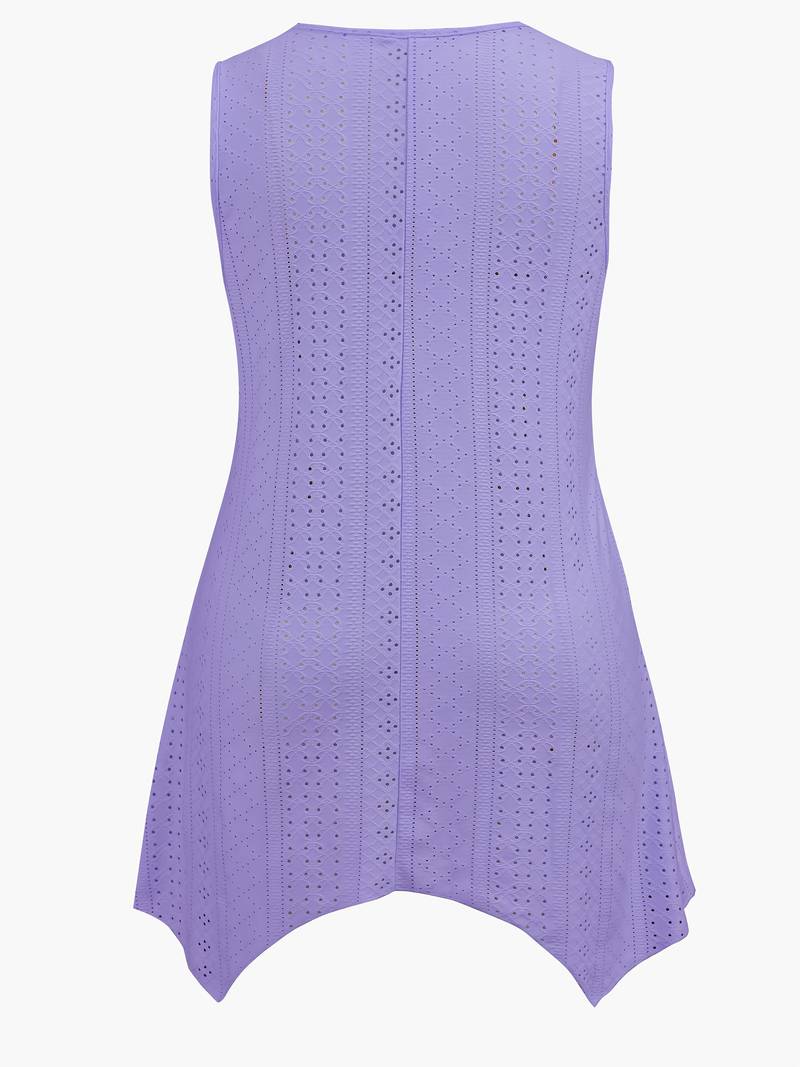 Ndeshiko - Elegante Top Patchwork Dal Progettazione Casual - Image 5
