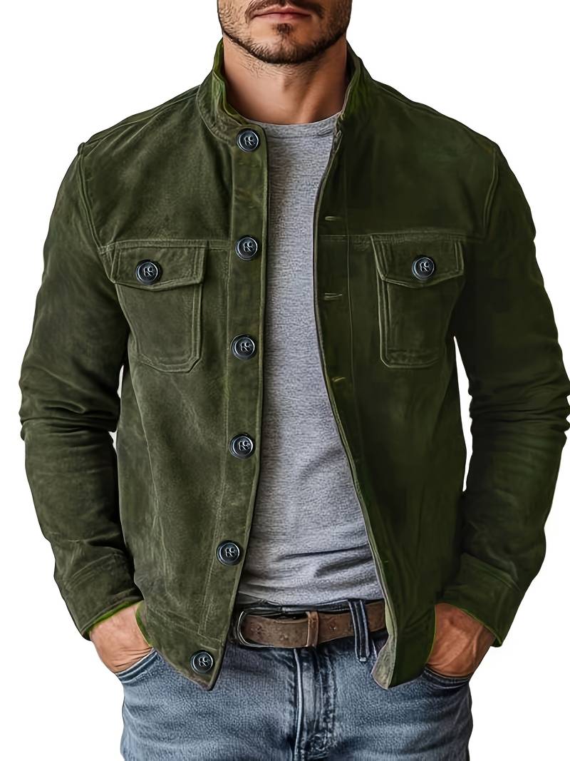 Neeman - Giacca Casual a Maniche Lunghe Con Tasca - Image 2