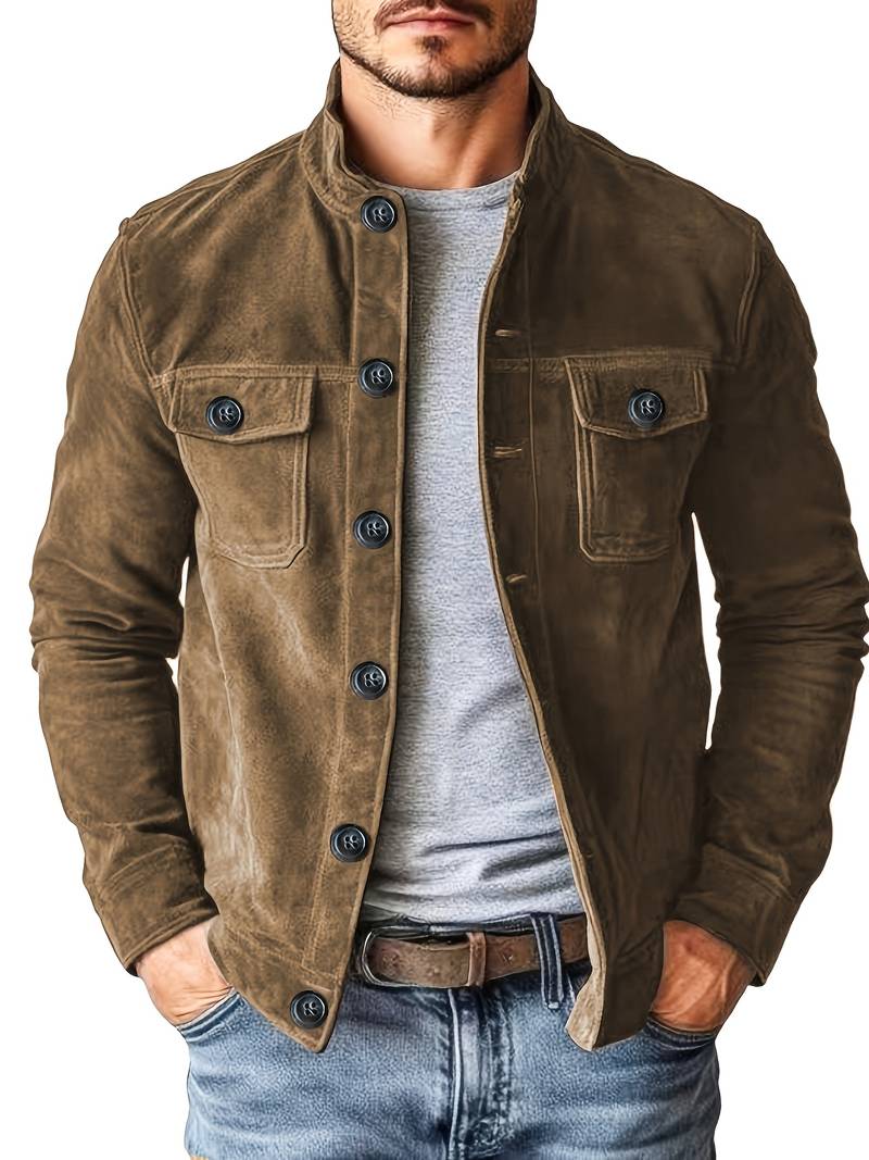 Neeman - Giacca Casual a Maniche Lunghe Con Tasca - Image 3