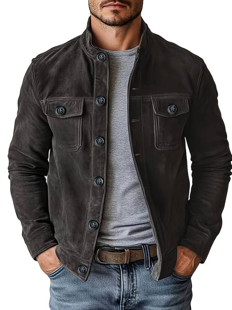 Neeman - Giacca Casual a Maniche Lunghe Con Tasca - Image 4