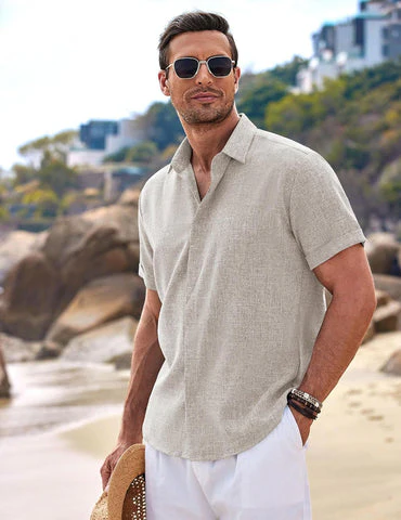 Neftali - Camicia Classica in Lino