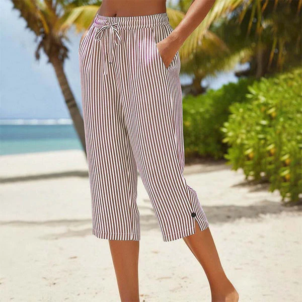 Neriah - Pantaloni a Righe Con Tasche - Image 4