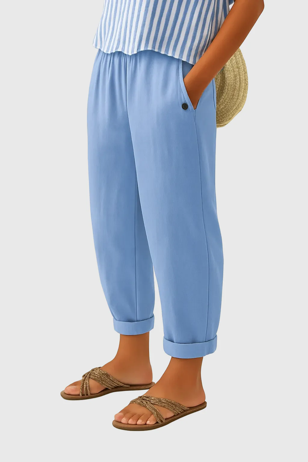 Nerija - Pantaloni Comodi ed Eleganti - Image 8