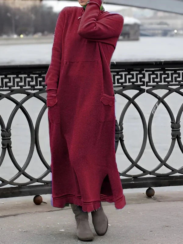 Nesrin - Abito Casual a Maniche Lunghe Con Scollo Rotondo - Image 5