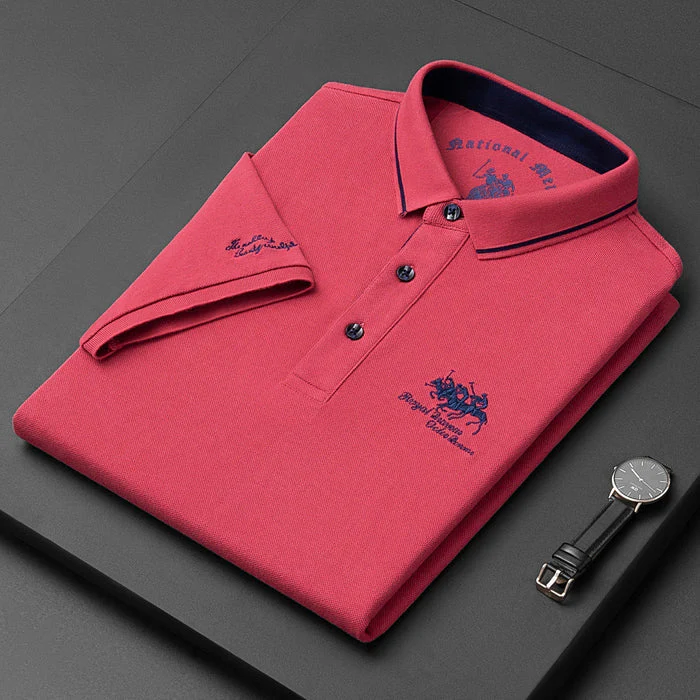 Nevio - Polo di Lusso Camicia | 1+1 Gratis - Image 9