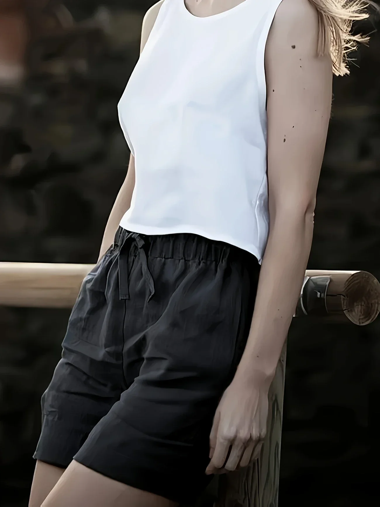 Niamh - Pantaloncini Estivi Casual Con Tasca - Image 6
