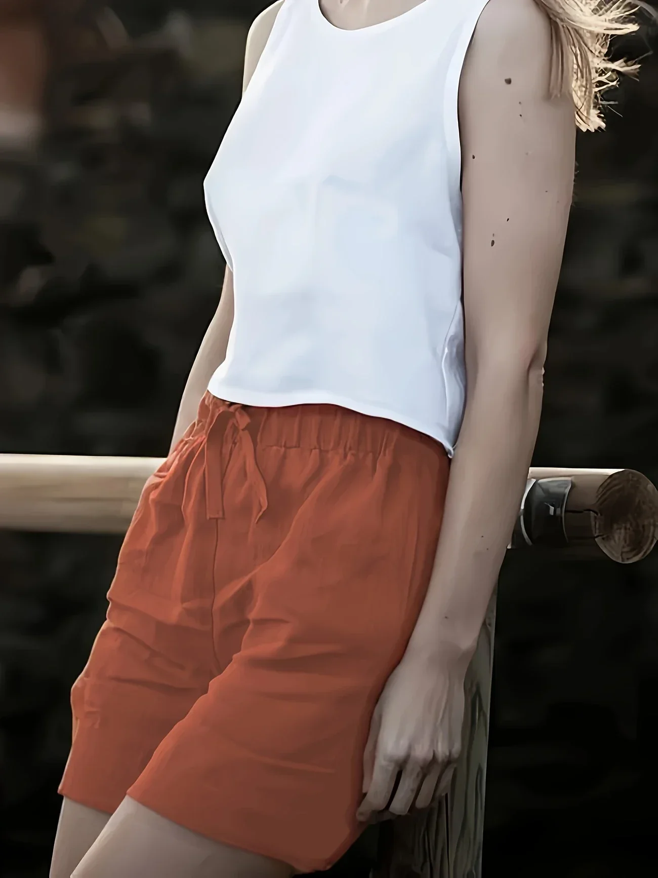 Niamh - Pantaloncini Estivi Casual Con Tasca - Image 8