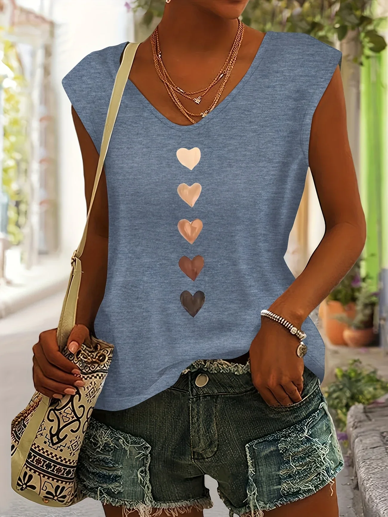 Nichole - Camicia Con Stampa A Cuore - Image 2