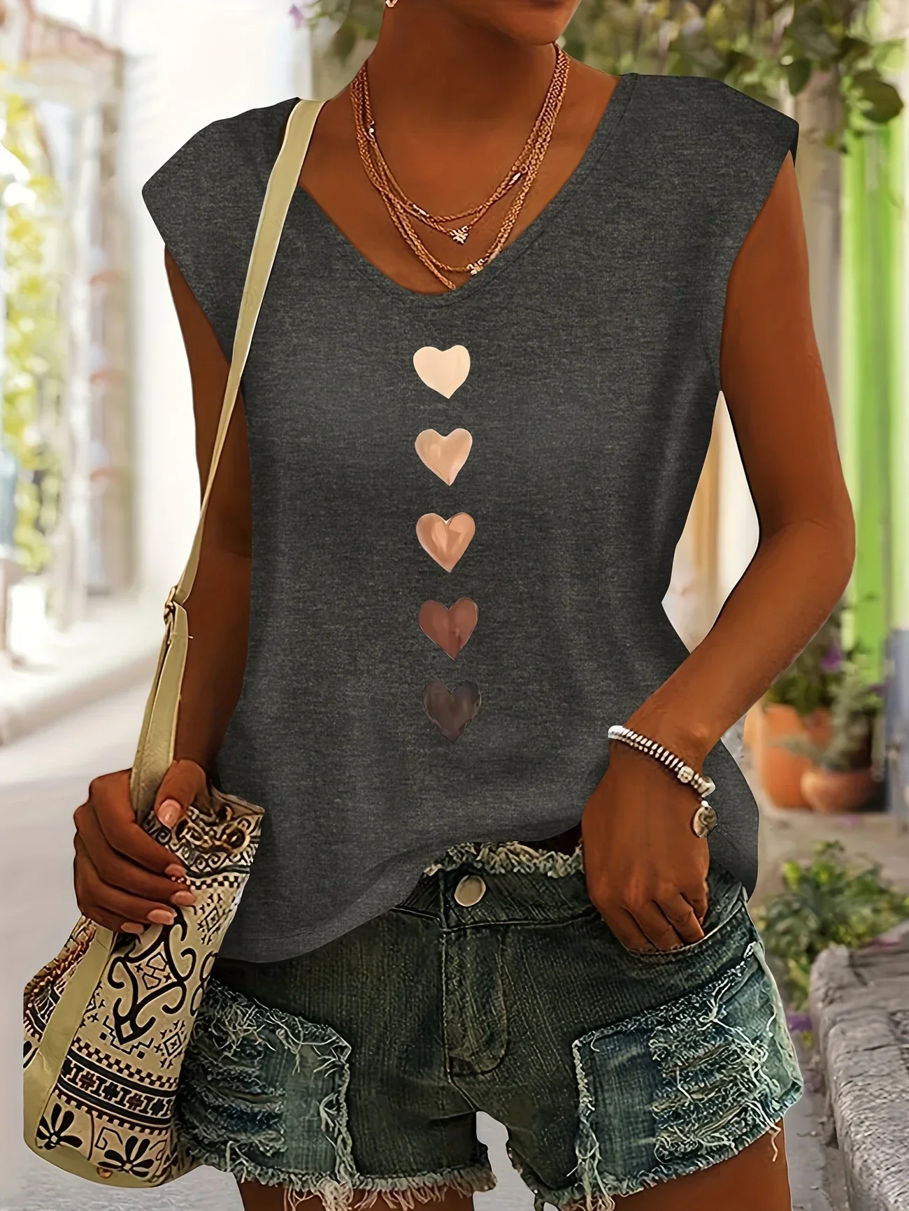 Nichole - Camicia Con Stampa A Cuore - Image 3