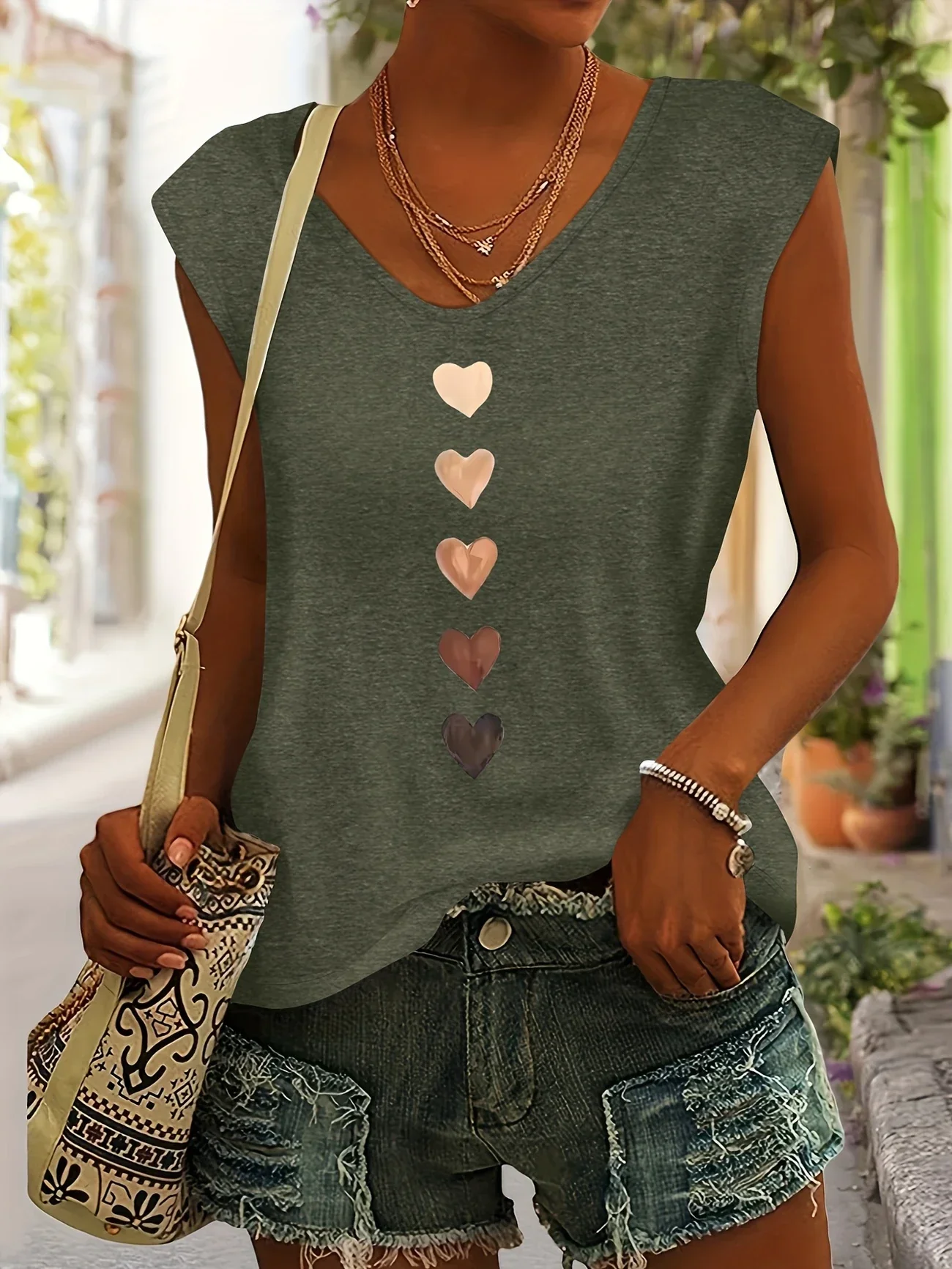 Nichole - Camicia Con Stampa A Cuore - Image 5
