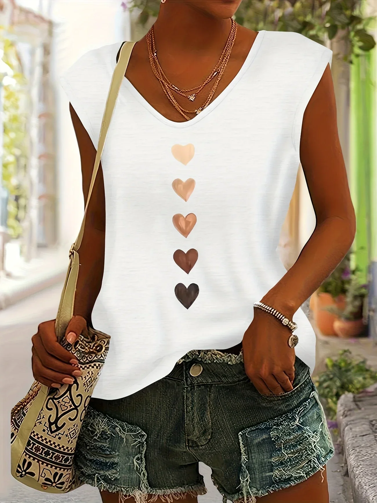 Nichole - Camicia Con Stampa A Cuore - Image 7
