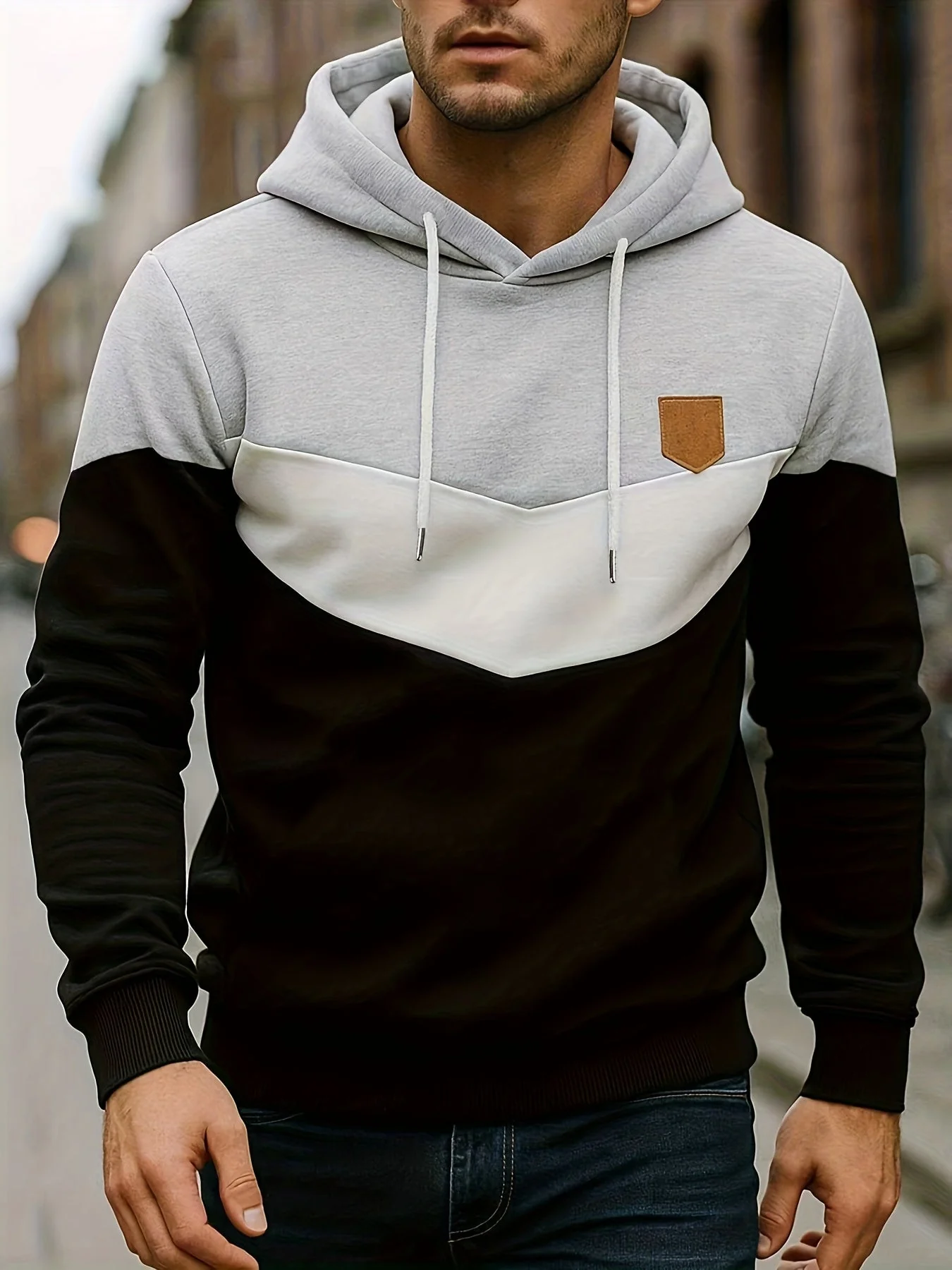 Niclas - Felpa Casual Con Cappuccio E Maniche Lunghe - Image 4