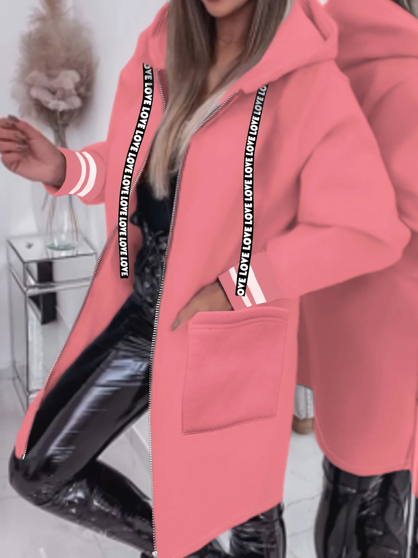 Nicola – Giacca a Maniche Lunghe Con Tasche Laterali - Image 3