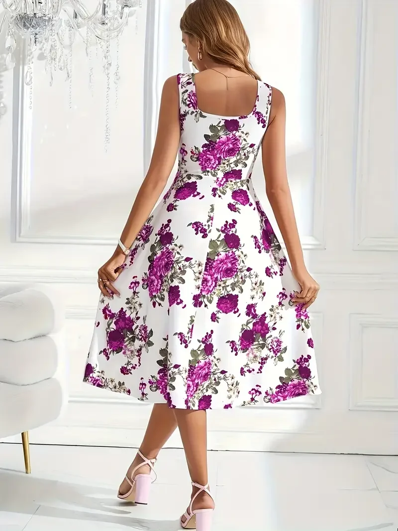 Nikolina - Abito Midi Alla Moda ed Elegante - Image 6