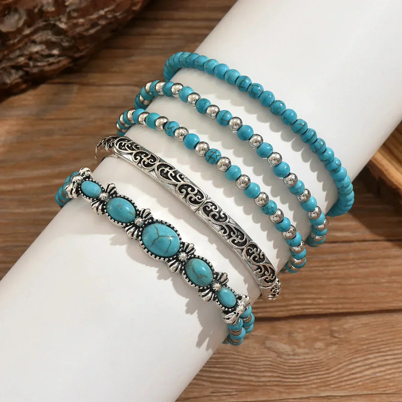 Nilay - Braccialetti Turchesi In Stile Boho - Image 3