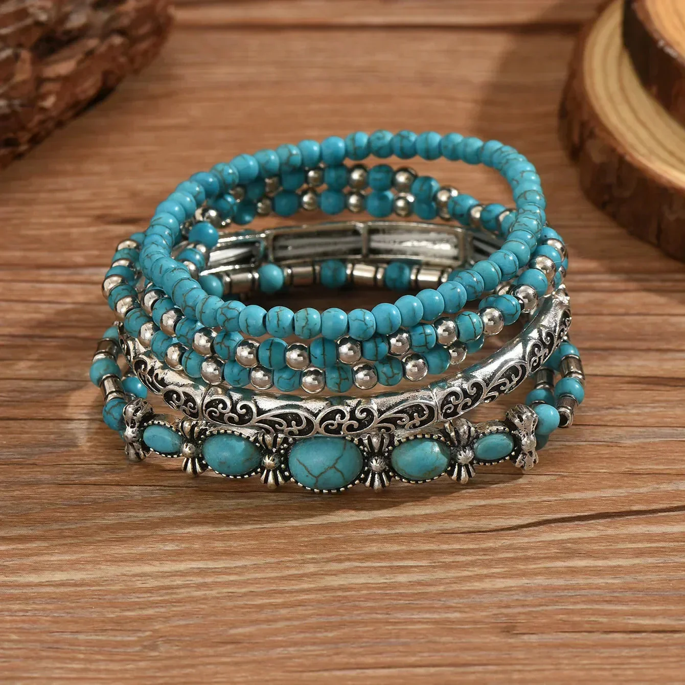 Nilay - Braccialetti Turchesi In Stile Boho - Image 4